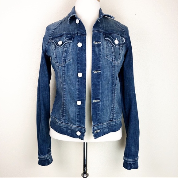 MOTHER Denim The Bully Jean Distressed Jacket - Picture 4 of 8